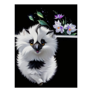 Schattigee vloer perfect poster