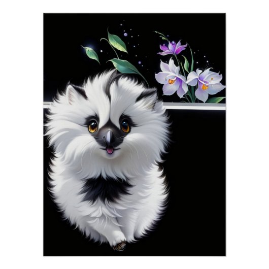 Schattigee vloer perfect poster (Voorkant)