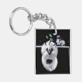 Schattigee vloer sleutelhanger (Voorkant Links)