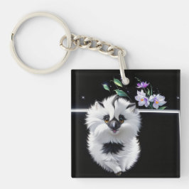 Schattigee vloer sleutelhanger