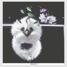 Schattigee vloer sticker