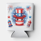 Schattigee voetzoekers blikjeskoeler (Voorkant)