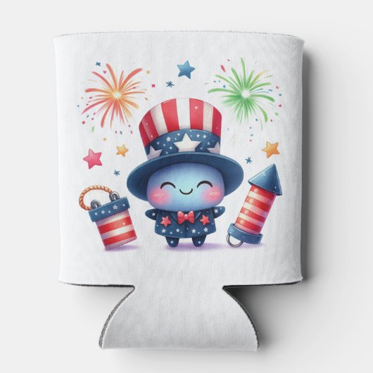 Schattigee voetzoekers blikjeskoeler (Achterkant)