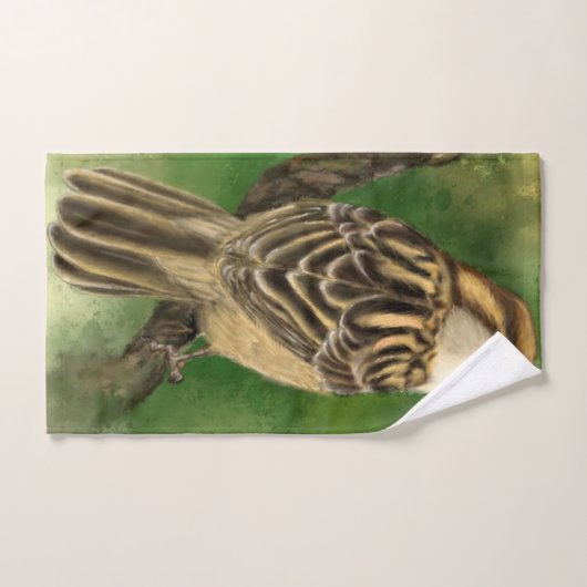 Schattigee Vogel Badhanddoek Set Bad Handdoek (Handdoek)