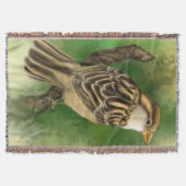 Schattigee vogeldeken deken (Voorkant)