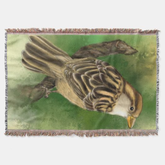 Schattigee vogeldeken deken (Voorkant)