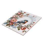 Schattigee vogelliefhebbers crafting home business tegeltje (Zijkant)