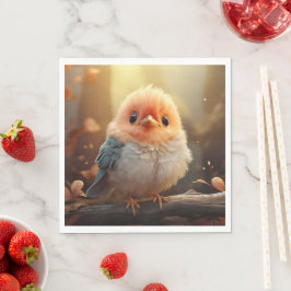 Schattigee vogelpapieren servetten