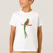 Schattigee vogelquetzal t-shirt (Voorkant)