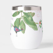 Schattigee vogels, bloemen en typografie (Achterkant)