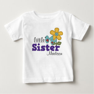 Schattigee vogels Daisy Flower Little Sister