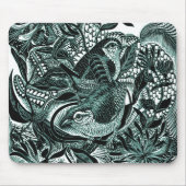 Schattigee vogels in het bos kunst muismat (Voorkant)