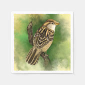 Schattigee vogelservetten servet (Voorkant)