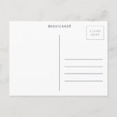 Schattigee vogeltjes dank u notitie baby jongen fo briefkaart (Achterkant)