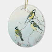 Schattigee vogeltjes van Matti Karppanen, Birds Ar Keramisch Ornament (Links)