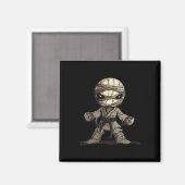 Schattigee Voodoo Doll Karate Magneet (Voorkant / Achterkant)