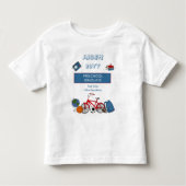 Schattigee voorschoolse Afstuderen naam | Year | S Kinder Shirts (Voorkant)