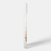 Schattigee vos met bloemenknipsel Case-Mate iPhone case (Achterkant / Rechts)