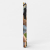 Schattigee vos met een groene en roze strik Case-Mate iPhone case (Achterkant/links)