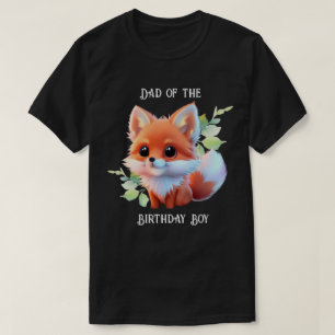 Schattigee vos tekenen boslanddieren bos vrienden t-shirt