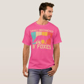 Schattigee vos voor Fennec Fox Lover Arctic Forest T-shirt (Voorkant volledig)