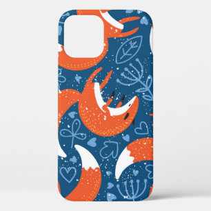 Schattigee vossen: dierenpatroon Case-Mate iPhone case