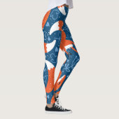 Schattigee vossen: dierenpatroon leggings (Rechts)