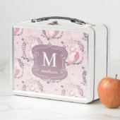 Schattigee vossen modern Schattig meisjesmonogram  (In situ)