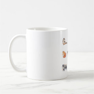 Schattigee vossen pack Delight � Cute Animal Art Koffiemok