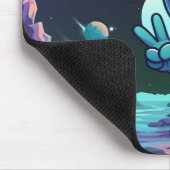 Schattigee Vrede Alien & Ruimteschip Muismat (Hoek)