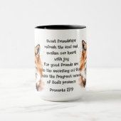 Schattigee vriend Foxes Spreuken Vriendschap Quote Mok (Midden)