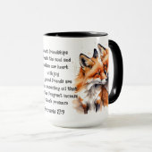 Schattigee vriend Foxes Spreuken Vriendschap Quote Mok (Voorkant rechts)