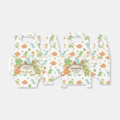 Schattigee Vriendelijke Dinosaurussen 1e Verjaarda Bedankdoosjes (Uitgevouwen)