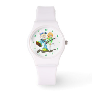 Schattigee vrienden kijken cadeau horloge