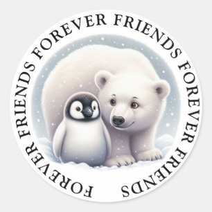 Schattigee Vriendschap Stickers