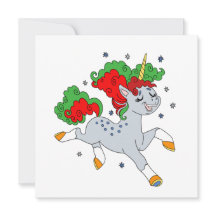 Schattigee vrolijke eenhoorn