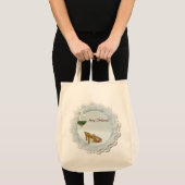 Schattigee vrolijke kerst boodschappentas! tote bag (Voorkant (product))