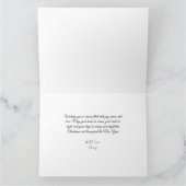 Schattigee vrolijke kerst sneeuwman pastel glitter kaart (Binnen)