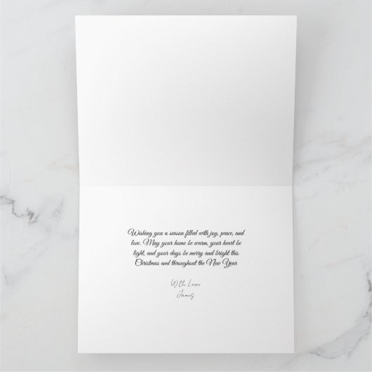 Schattigee vrolijke kerst sneeuwman pastel glitter kaart (Binnen)