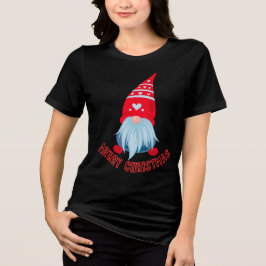 Schattigee vrolijke kerst vrouwen Tri-blend T-shir Shirt