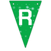 Schattigee vrolijke kerstvakantie Red Fox Santa Sc Vlaggetjes (Derde vlag)