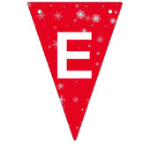 Schattigee vrolijke kerstvakantie Red Fox Santa Sc Vlaggetjes (Tweede vlag)