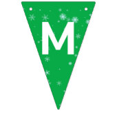 Schattigee vrolijke kerstvakantie Red Fox Santa Sc Vlaggetjes (Eerste vlag)