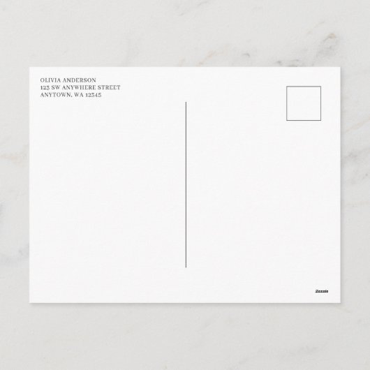 Schattigee vrolijke kerstwinterteckel feestdagenkaart (Achterkant)