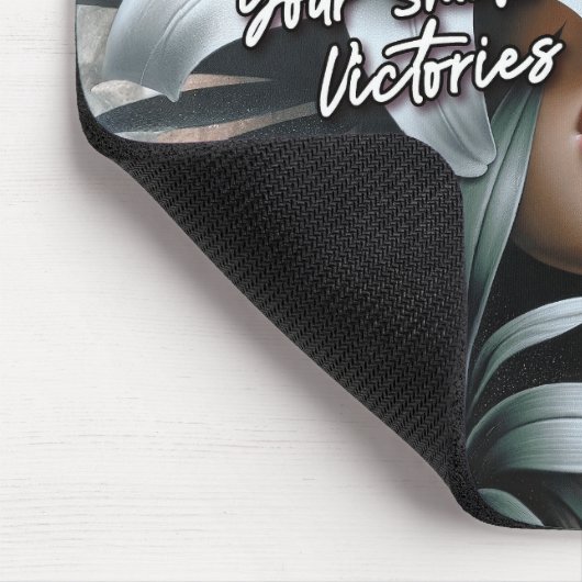 Schattigee Vrouw bevestigingen Muismat (Hoek)