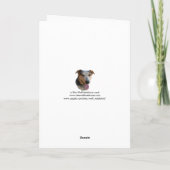 Schattigee vrouw DVM Afstuderen Westerne felicitat Kaart (Achterkant)