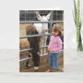 Schattigee vrouw DVM Afstuderen Westerne felicitat Kaart (Voorkant)