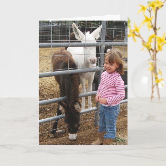 Schattigee vrouw DVM Afstuderen Westerne felicitat Kaart (Gele Bloem)