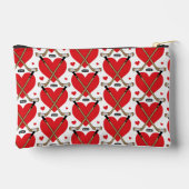 Schattigee Vrouwen Meisjes Liefde Hart Hockey Stic Etui (Achterkant)