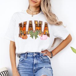Schattigee Vrouwen Moderne Mama Shirt Herfst Typog